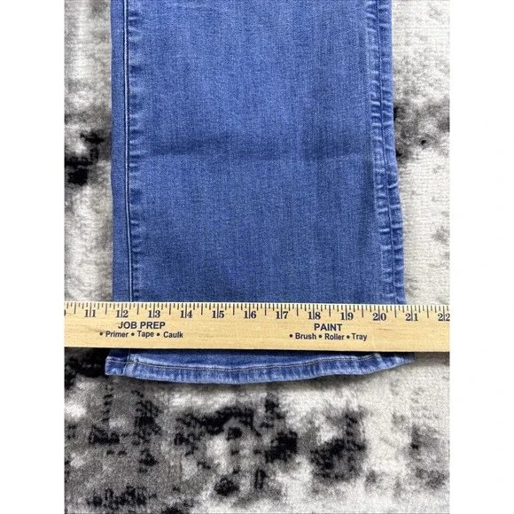 American Eagle Kick Boot Jeans Womens SIze 16 SHORT Hippie Cowgirl Boho Rodeo - Picture 8 of 15